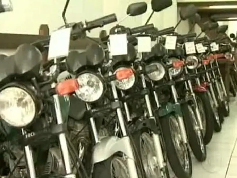 Vendas de motos caem 13% no primeiro semestre do ano