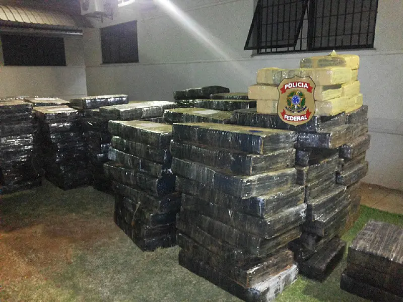 PF apreende em MS mais de 11 toneladas de maconha