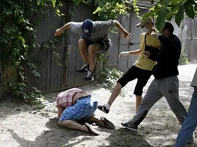 Na Ucrânia líder de organização gay é agredido