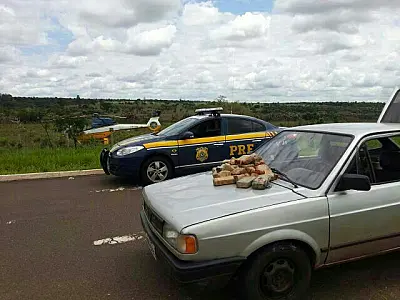 21,6 kg de cocaína foram apreendidas pela Polícia Federal