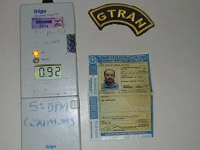Aposentado embriagado é preso conduzindo caminhão