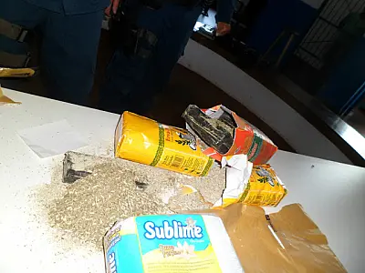 PM apreende droga que seria enviada pelos correios