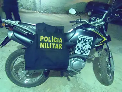 PM de Corumbá recupera moto cerca de duas horas após roubo