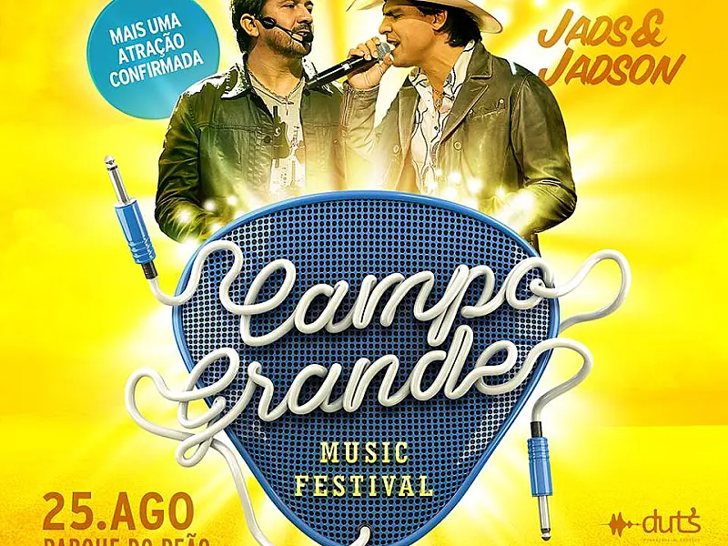 Campo Grande Music Festival anuncia a quinta atração