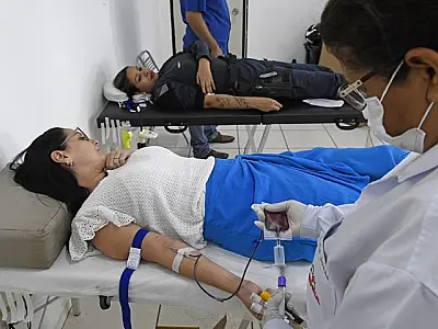 Com apoio de servidores públicos de MS, Governo do Estado realiza campanha de doação de sangue