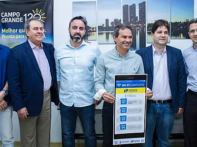 PREFEITURA EXPANDE INTERNET LIVRE EM LOCAIS PÚBLICOS ATRAVÉS DO CONECTA CAMPO GRANDE
