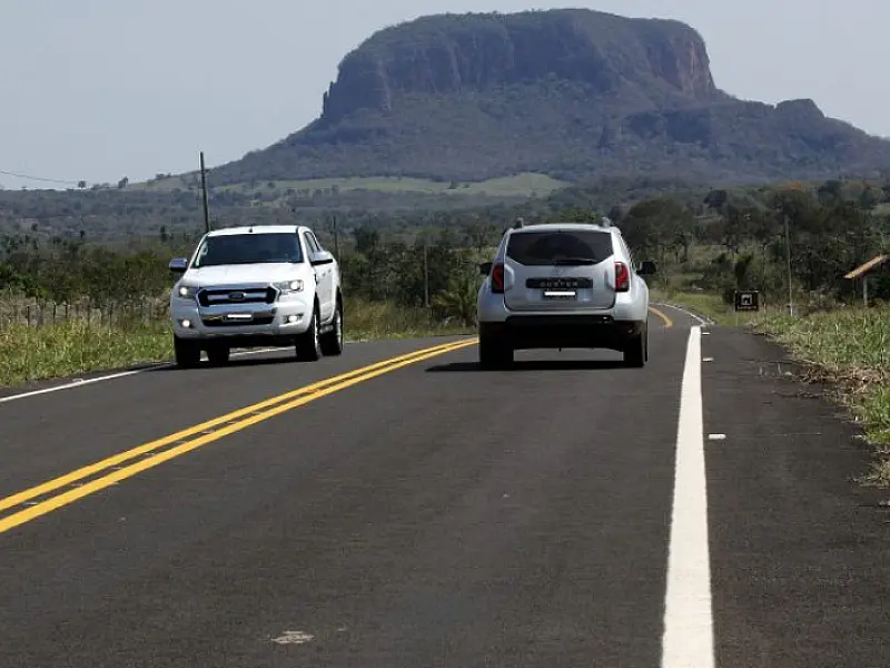 Em Aquidauana, asfaltamento da Estrada Ecológica pelo Estado valoriza região e alavanca o turismo