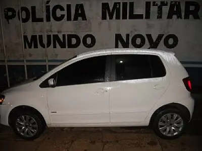 PM de Mundo Novo recupera carro roubado no Rio de Janeiro