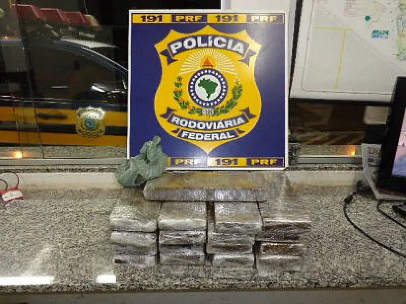 Filho de policial militar é preso transportando drogas em Coxim