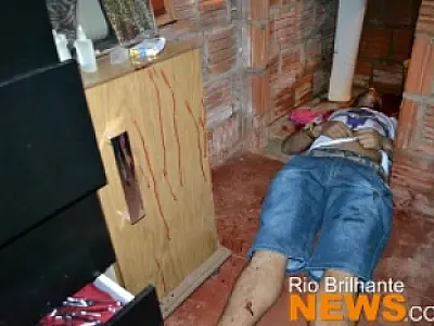 Homem é morto com tiro no rosto em Rio Brilhante
