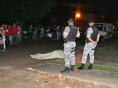 Homem é executado com 11 tiros no centro de Ponta Porã