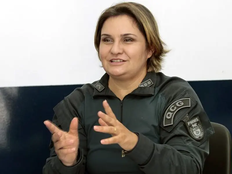 Com trabalho, dedicação e preparo, Neidy realiza o sonho de alcançar o posto mais alto da PMMS
