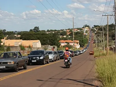 Concurso da Polícia Federal congestiona av. Tamandaré