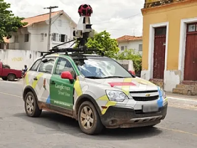 Carro do Google Street percorre ruas de Corumbá