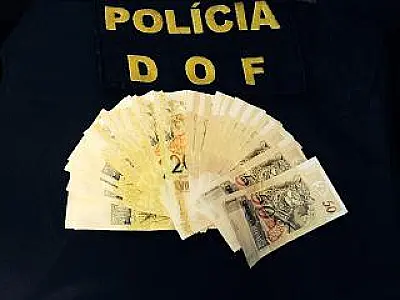 DOF apreende R$ 1.090 em notas falsas em Ponta Porã