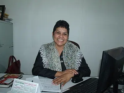 Zuleica de Abreu coordenadora da Casa Lar Meninas dos Olhos de Deus