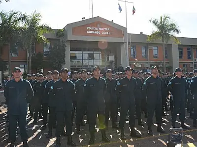 Governo do Estado forma 126 novos soldados da Polícia Militar