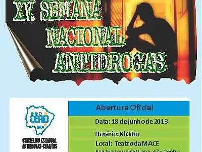 MS realiza Semana Nacional Antidrogas