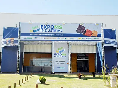 Com 190 expositores em 14 segmentos, Expo-MS Industrial será inaugurada nesta terça-feira
