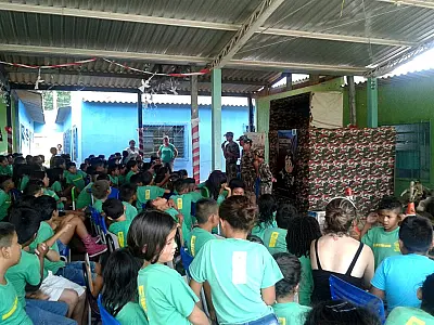 Projeto Florestinha realiza Educação Ambiental para 1,4 mil alunos em escolas de Corumbá