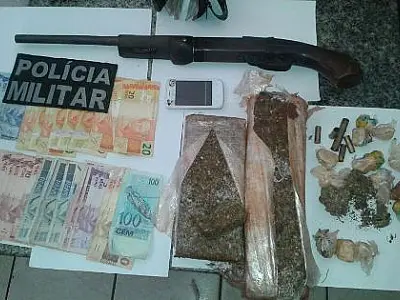 PM de São Gabriel apreende revólver e munições na cidade