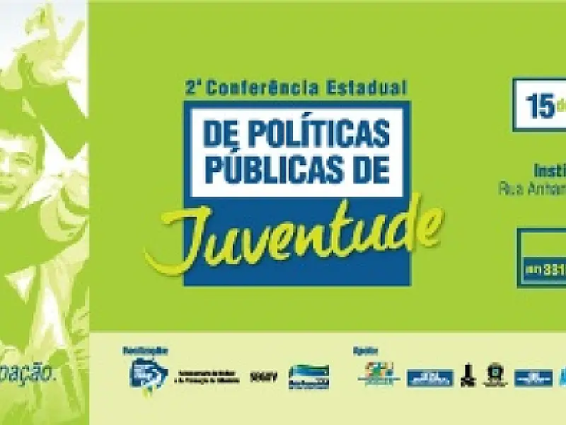 Conferência Estadual da Juventude acontece hoje na Capital