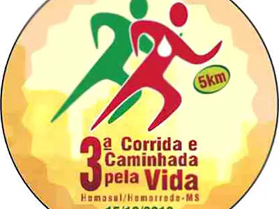 Terminam amanhã as inscrições para a 3ª Caminhada e Corrida pela Vida do Hemosul