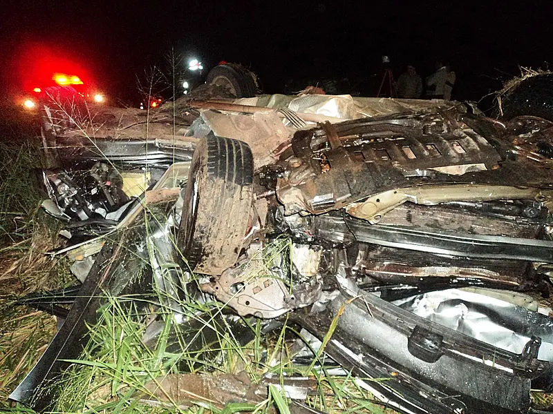 Acidente deixa 2 mortos e 5 feridos gravemente em Bataguassu