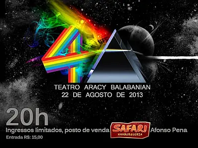 Banda campo-grandense homenageia o disco histórico do rock “Dark Side Of The Moon”