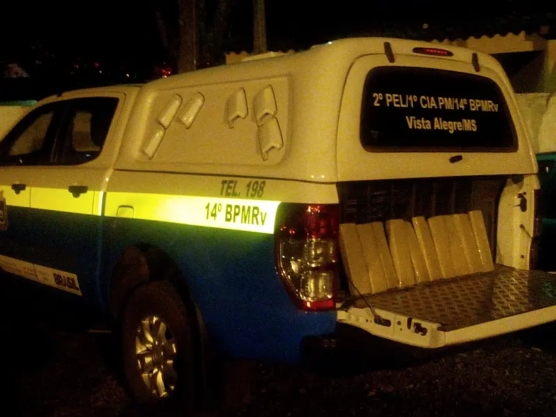 PMR apreende maconha em ônibus na MS 164