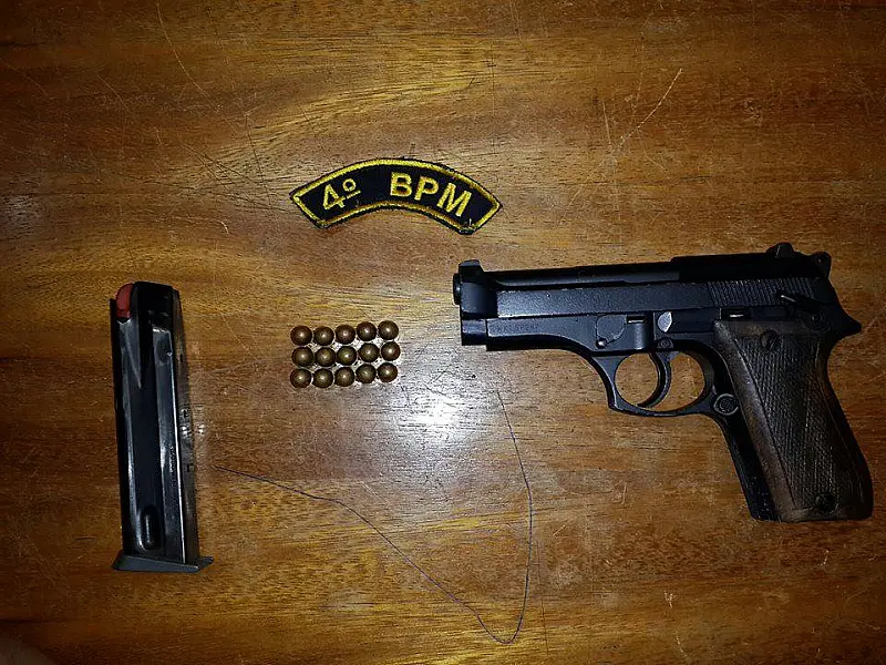 PM de Ponta Porã prende homem com arma de fogo