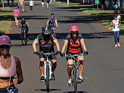 Amigos do Parque é opção de lazer e prática esportiva neste final de semana na Capital

