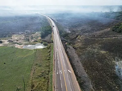 Combate a incêndios florestais, monitoramento e ações preventivas marcam atuação dos bombeiros