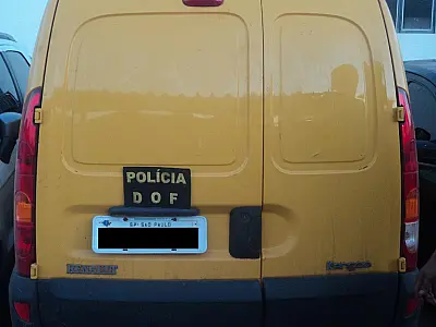Carro com chassi adulterado é apreendido pelo DOF