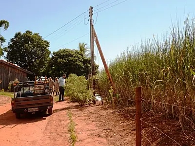 Descarga elétrica mata eletricista na zona rural de Ivinhema