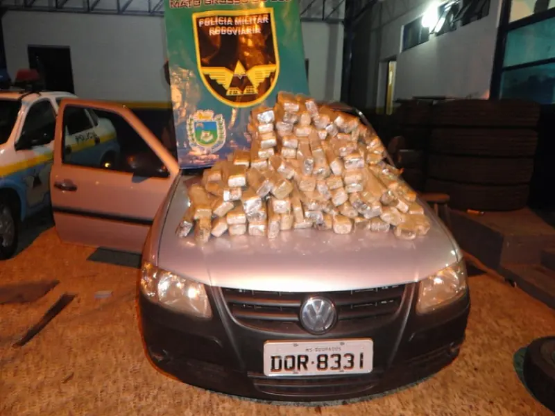 PMR apreende mais de 100 quilos de maconha em Amandina