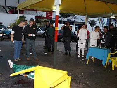 Assassinos comemoram homicídio em Dourados