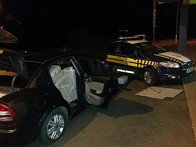 Cerca de 722,6kg de maconha é apreendida pela PRF em Naviraí
