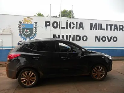 Polícia Paraguaia devolve caminhonete roubada em Itaquiraí