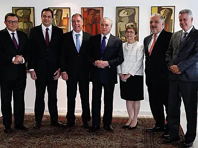 Deputada Tereza Cristina discute reforma do Governo com presidente Temer