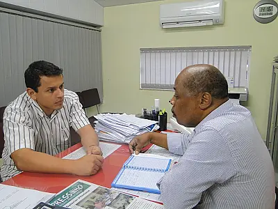 Presidente da ACP recebe vereador Elizeu Dionizio