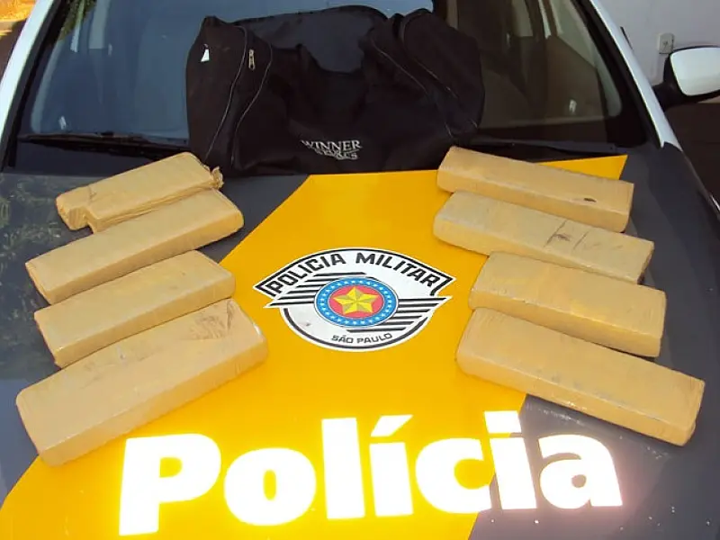 Maconha é apreendida em SP em ônibus com placas de Ivinhema