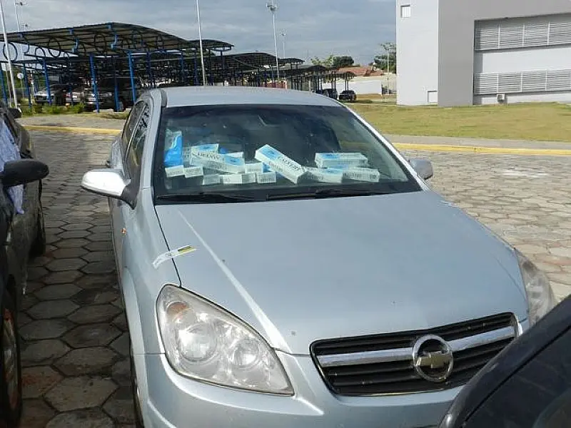 Carro ''recheado'' com cigarros sai de Ponta Porã e é apreendido em SP