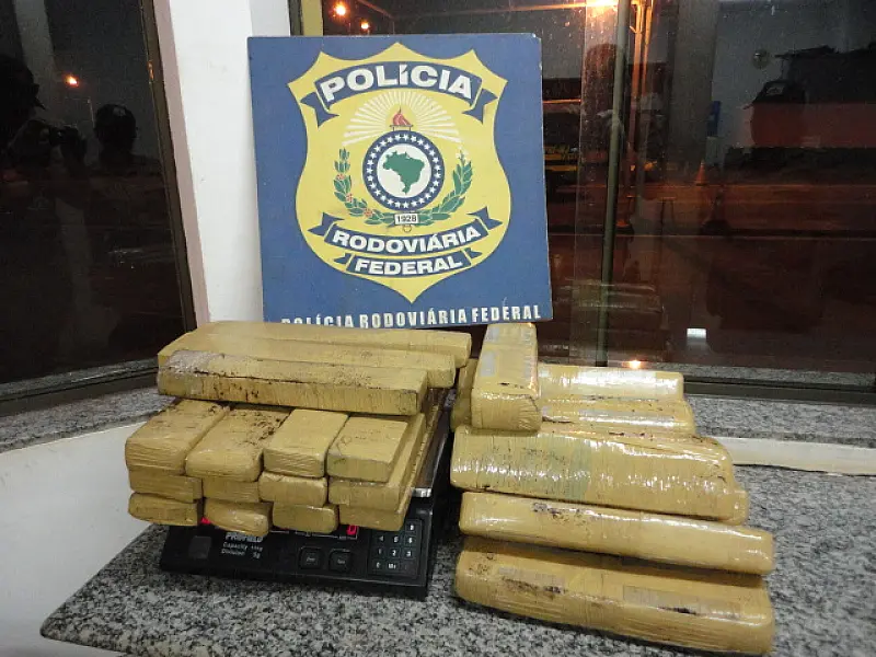 Professor de SP é preso em MS com maconha