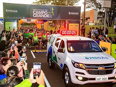 Apoiada pela Msgás, Maratona de Campo Grande tem 3 mil atletas confirmados