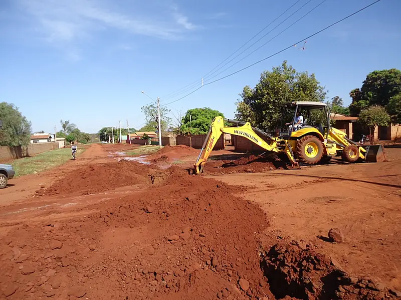 Sanesul executa obras de abastecimento de água em Prudêncio Thomaz