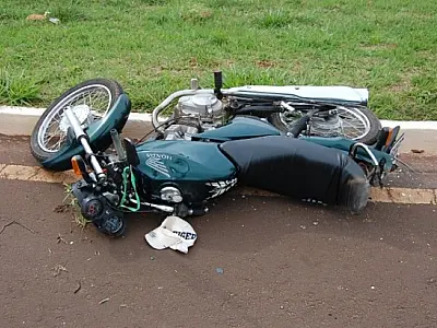 Após perder o controle da moto, homem morre em Nova Andradina