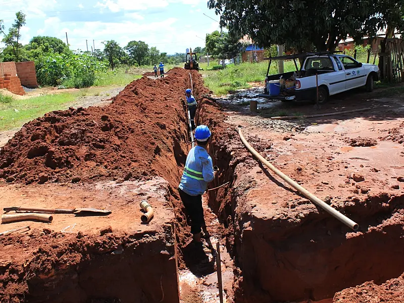 Águas Guariroba investe em abastecimento de água em bairro da Capital