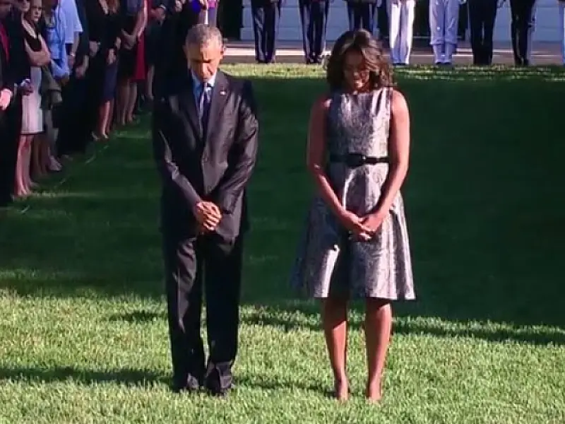 Obama e famílias de vítimas lembram os 14 anos do 11 de Setembro