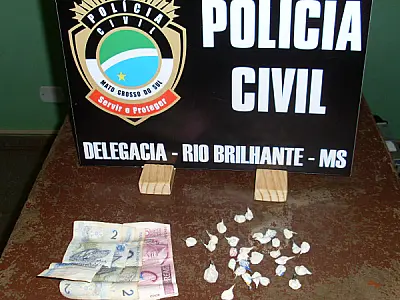 Polícia de Rio Brilhante tira traficante de circulação